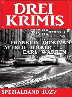 cover image of Drei Krimis Spezialband 1028